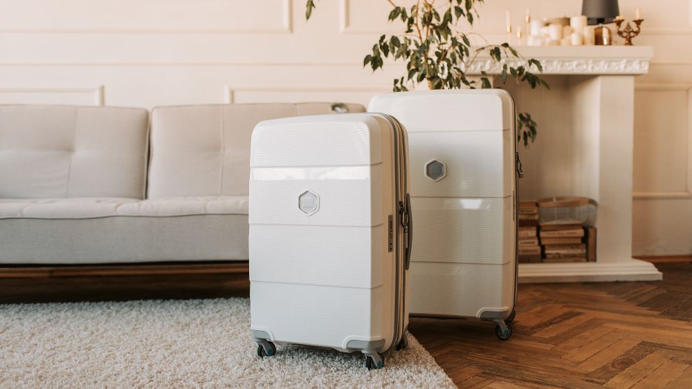 A suitcase in a holiday let in the Peak District (1000 x 563 px)
